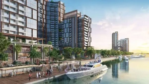 Bến du thuyền đẳng cấp và các tòa tháp biểu tượng tại Downtown Đảo Nam