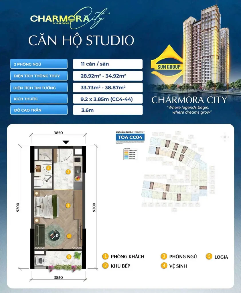 Thông Tin Chi Tiết Về Dự Án Charmora City: Bảng Giá, Vị Trí & Tiện Ích