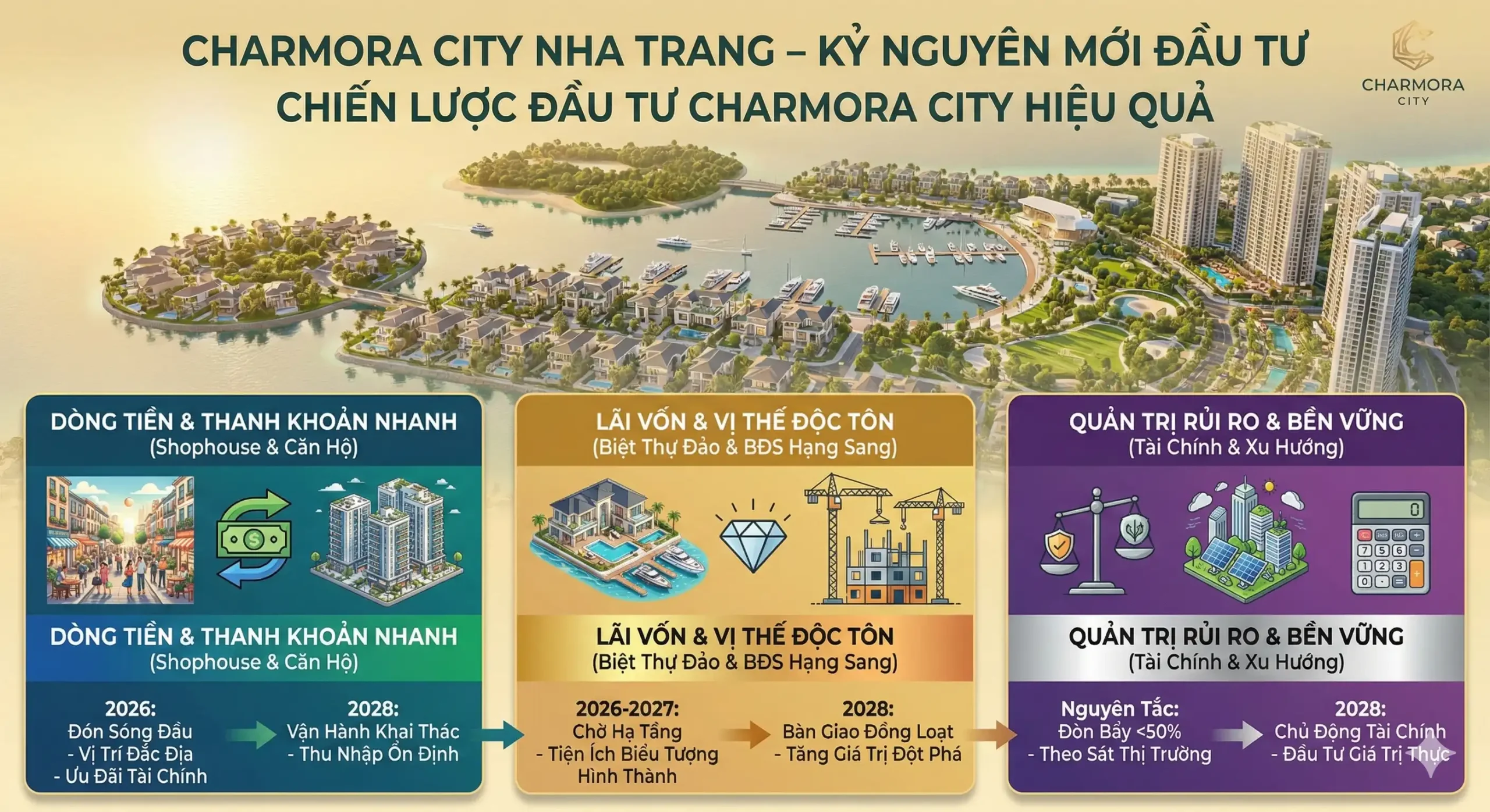 Charmora City Là Tâm Điểm Đầu Tư Đầu Giai Đoạn 2026–2028