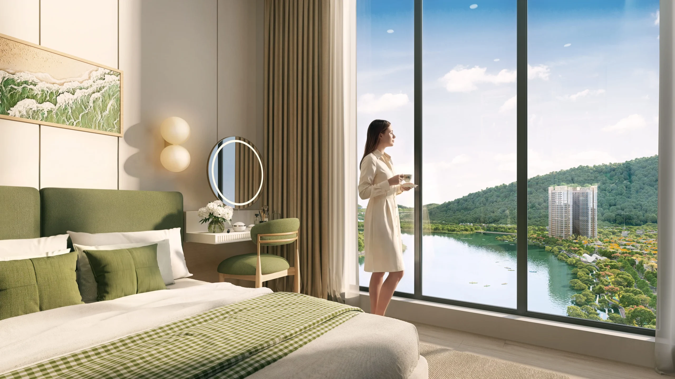 Tầm nhìn Panorama của The Onsen: Tuyệt cảnh đắt giá cho chủ nhân tinh hoa