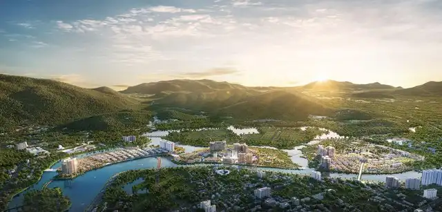 Hình mẫu compound đẳng cấp trong lòng thành phố đảo quốc tế Charmora City