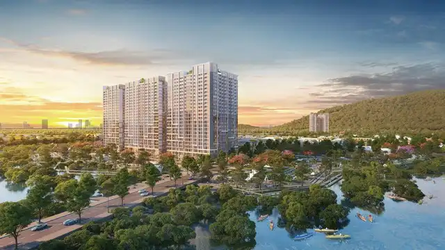 Hình mẫu compound đẳng cấp trong lòng thành phố đảo quốc tế Charmora City