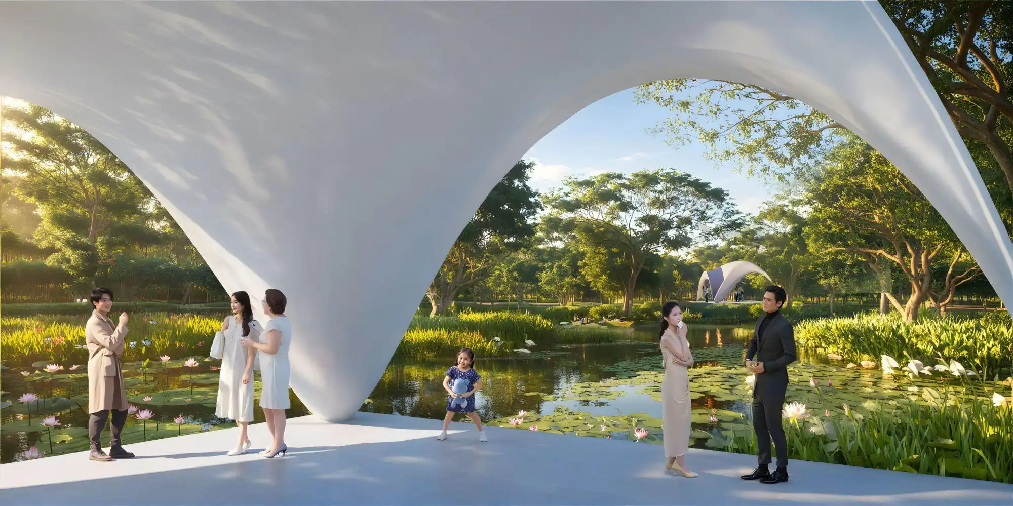 Tầm nhìn Panorama của The Onsen: Tuyệt cảnh đắt giá cho chủ nhân tinh hoa